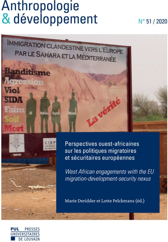 Couverture du livre « ANTHROPOLOGIE ET DEVELOPPEMENT - T51 - ANTHROPOLOGIE & DEVELOPPEMENT N  51, 2020 - DOSSIER  PERSPEC » de Marie Deridder, librairie Les Contes Infusés à Corte