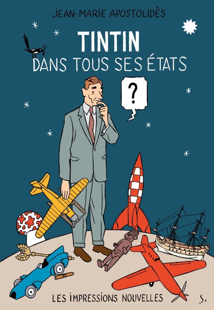 Couverture du livre « Tintin dans tous ses états », librairie Les Contes Infusés à Corte