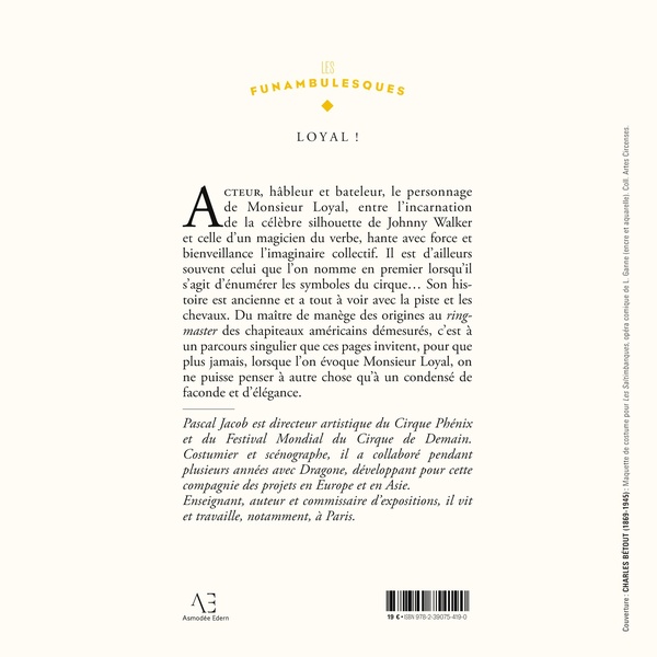 Quatrième de couverture de « LOYAL ! »