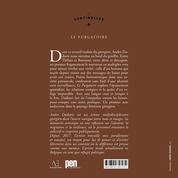 Quatrième de couverture de « LE PURGATOIRE »