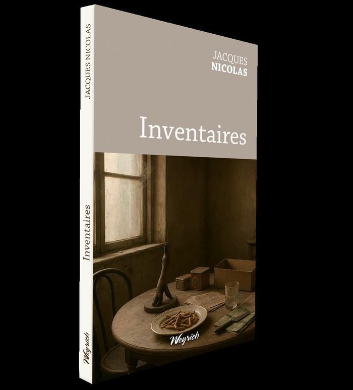 Couverture du livre « INVENTAIRES » de Nicolas Jaques, librairie Les Contes Infusés à Corte