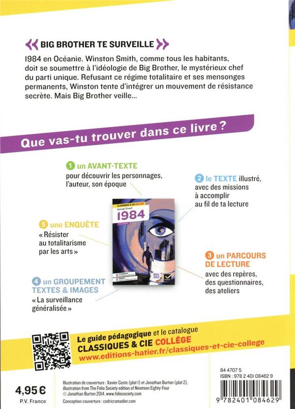 Quatrième de couverture de « 1984 : 1948 »