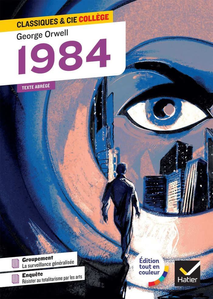 Couverture du livre « 1984 : 1948 » de George Orwell, librairie Les Contes Infusés à Corte