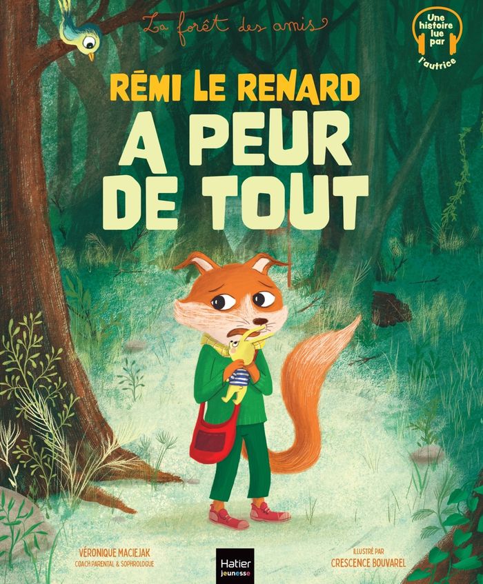 Couverture du livre « Rémi le renard a peur de tout », librairie Les Contes Infusés à Corte