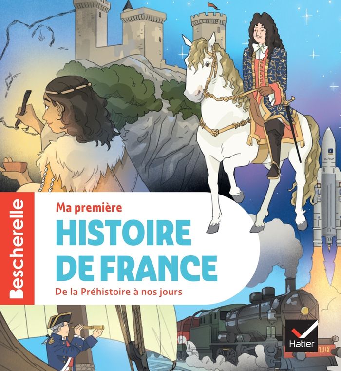 Couverture du livre « Ma première histoire de France : de la préhistoire à nos jours » de Martin Ivernel, librairie Les Contes Infusés à Corte