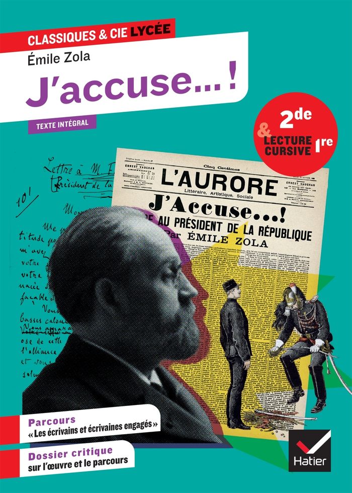 Couverture du livre « J'accuse ! : 1898 », librairie Les Contes Infusés à Corte