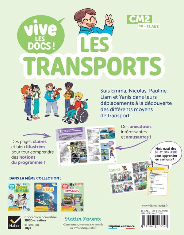 Quatrième de couverture de « Les transports... »