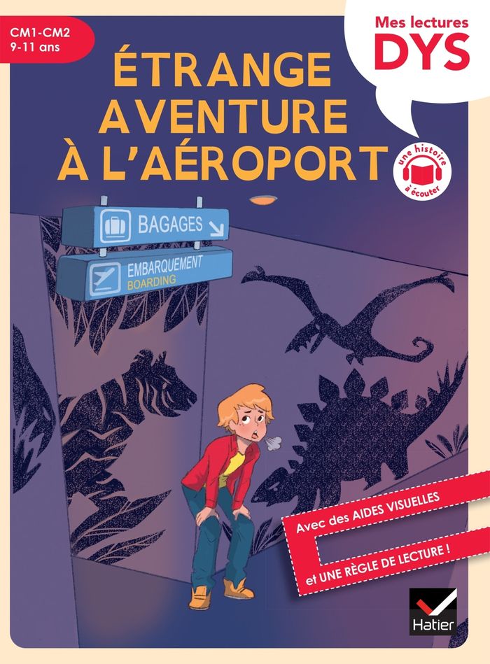 Couverture du livre « Étrange aventure à l'aéroport lecture » de Collectif, librairie Les Contes Infusés à Corte