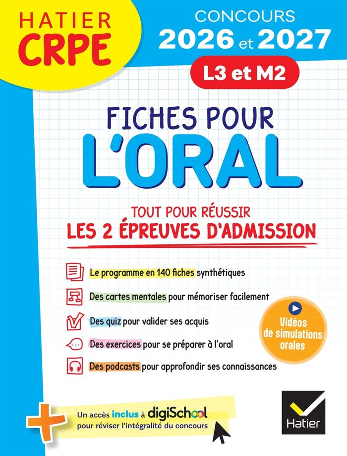 Couverture du livre « Fiches pour l'oral » de Émilie Le Phat Tan, librairie Les Contes Infusés à Corte
