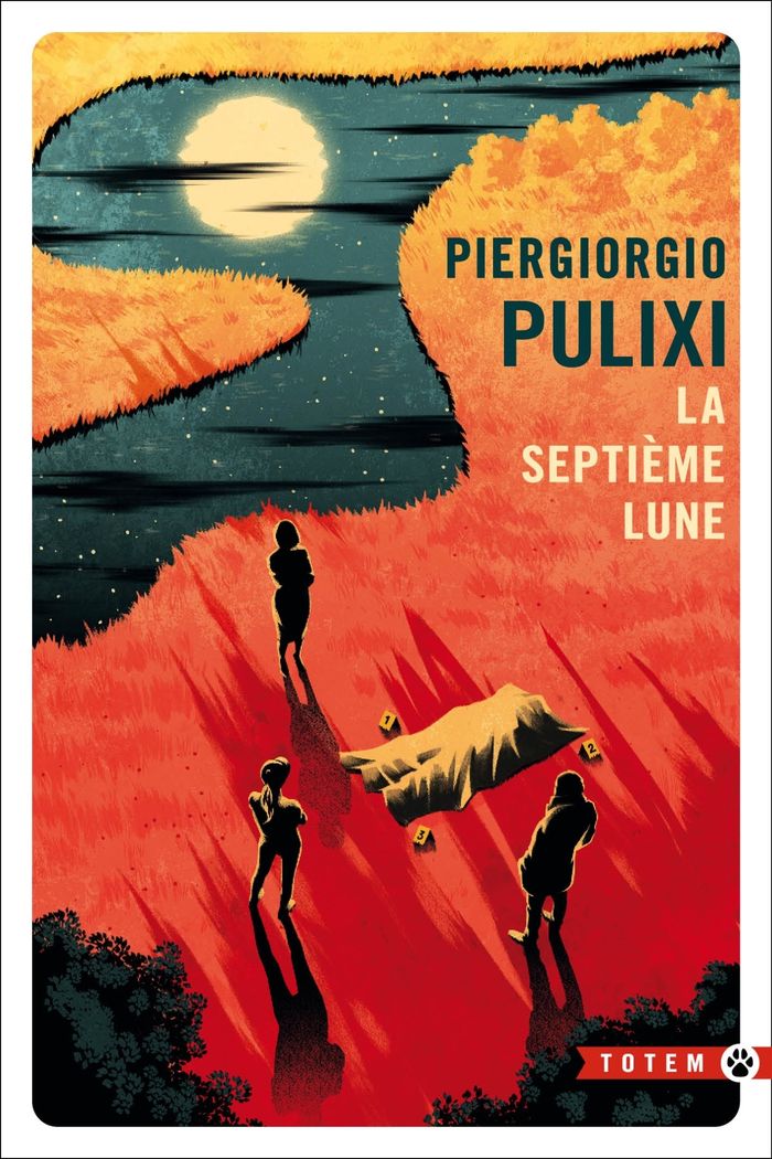 Couverture du livre « La septième lune : roman » de Piergiorgio Pulixi, librairie Les Contes Infusés à Corte