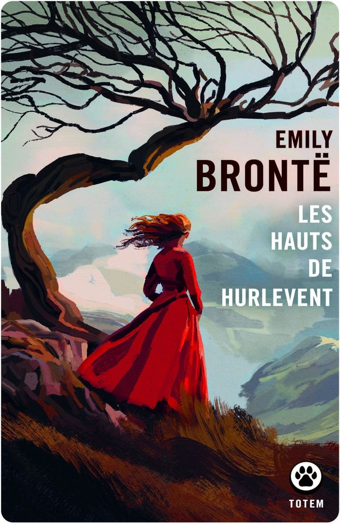 Couverture du livre « LES HAUTS DE HURLEVENT » de Emily Bronte, librairie Les Contes Infusés à Corte