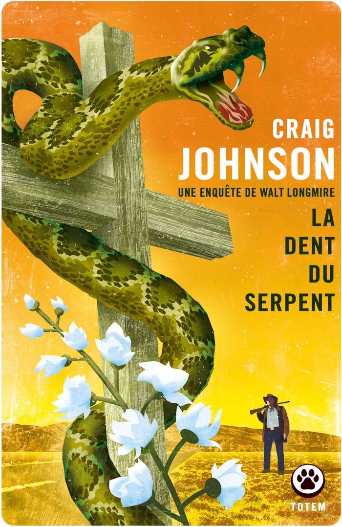 Couverture du livre « La dent du serpent » de Craig Johnson, librairie Les Contes Infusés à Corte