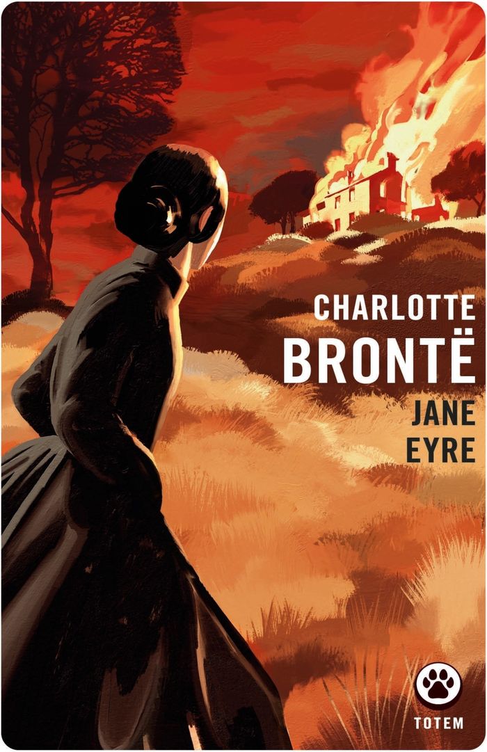 Couverture du livre « JANE EYRE » de Charlotte Bronte, librairie Les Contes Infusés à Corte