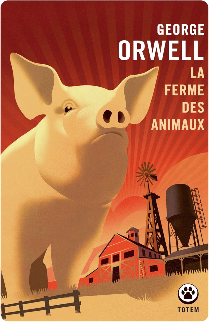 Couverture du livre « La ferme des animaux », librairie Les Contes Infusés à Corte