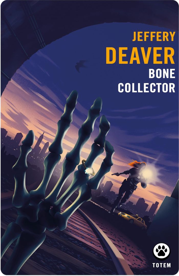 Couverture du livre « BONE COLLECTOR - LINCOLN RHYMES #1 » de Jeffery Deaver, librairie Les Contes Infusés à Corte