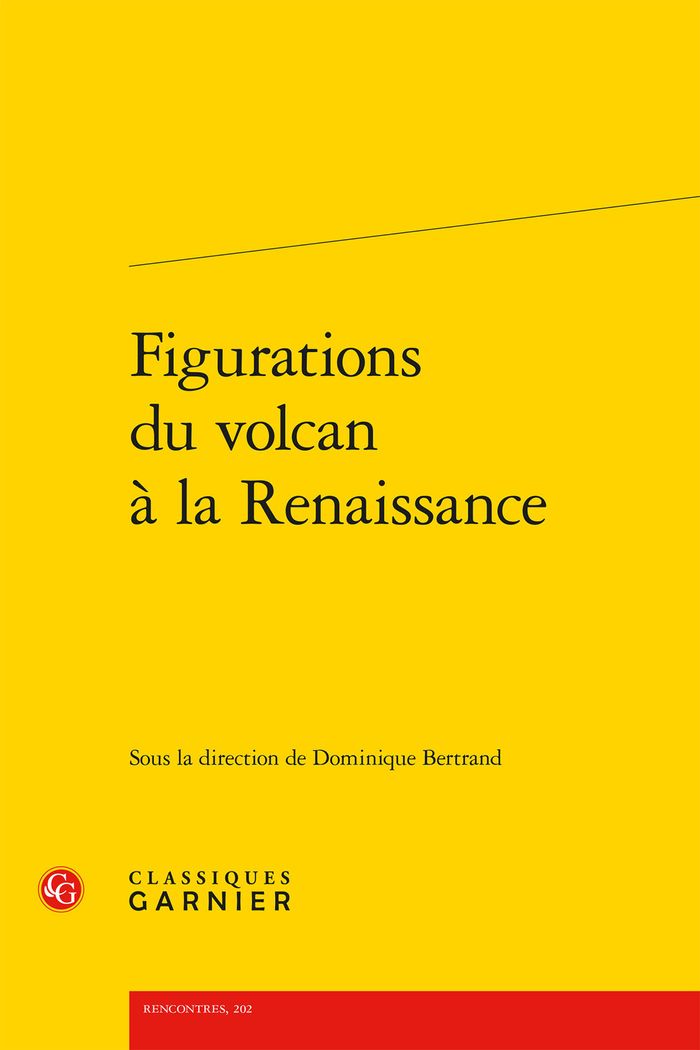 Couverture du livre « FIGURATIONS DU VOLCAN A LA RENAISSANCE » de Collectif, librairie Les Contes Infusés à Corte