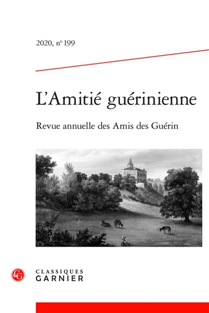 Couverture du livre « L'AMITIE GUERINIENNE - 2020, N  199 » de Collectif, librairie Les Contes Infusés à Corte