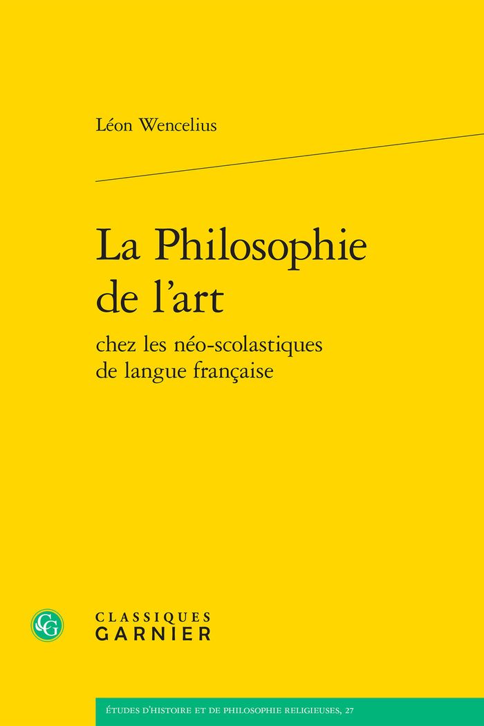 Couverture du livre « LA PHILOSOPHIE DE L'ART » de Leon Wencelius, librairie Les Contes Infusés à Corte