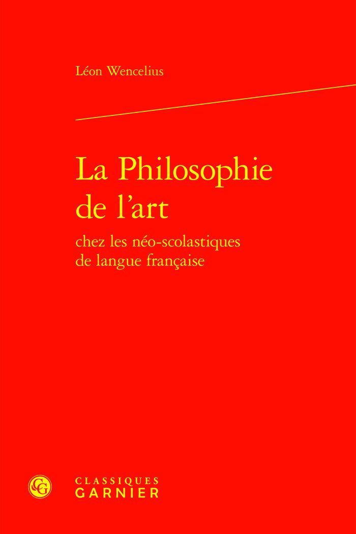Couverture du livre « LA PHILOSOPHIE DE L'ART » de Leon Wencelius, librairie Les Contes Infusés à Corte