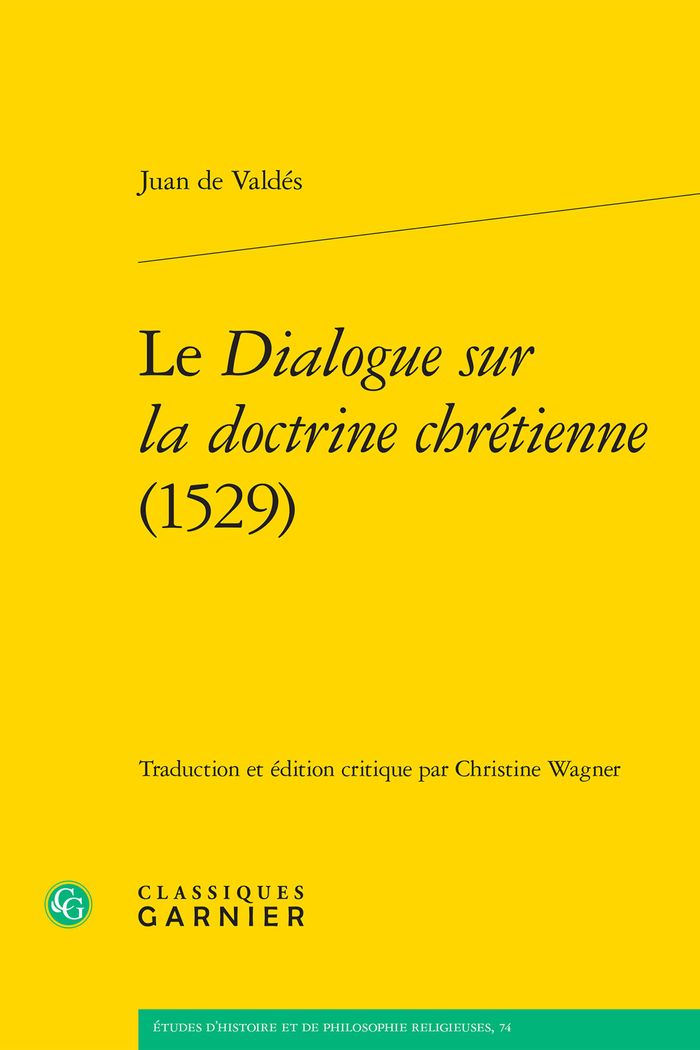 Couverture du livre « LE DIALOGUE SUR LA DOCTRINE CHRETIENNE (1529) » de Matthieu Arnold, librairie Les Contes Infusés à Corte