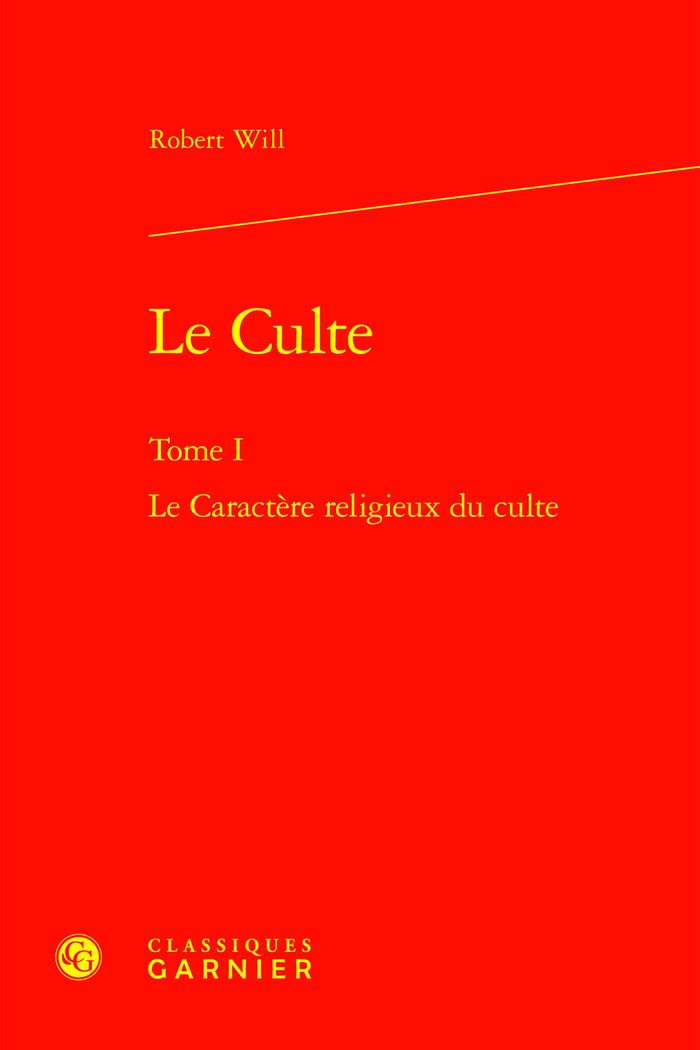 Couverture du livre « LE CULTE - TOME I - LE CARACTERE RELIGIEUX DU CULTE » de Matthieu Arnold, librairie Les Contes Infusés à Corte