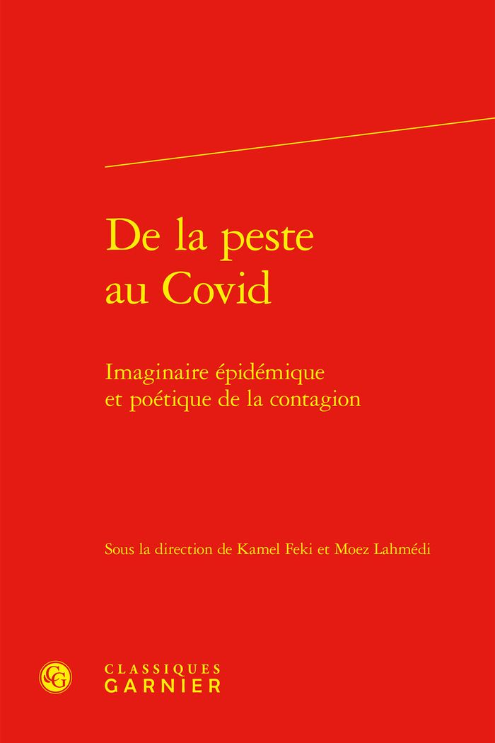 Couverture du livre « DE LA PESTE AU COVID - IMAGINAIRE EPIDEMIQUE ET POETIQUE DE LA CONTAGION » de Moez Lahmedi, librairie Les Contes Infusés à Corte