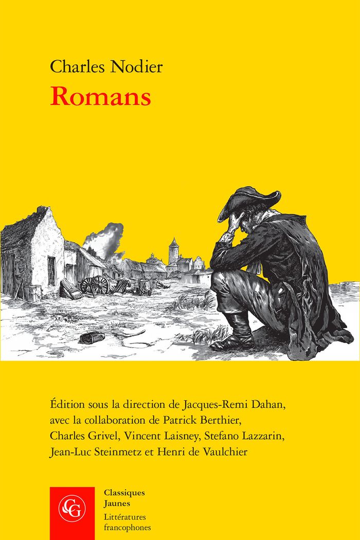 Couverture du livre « Romans » de Charles Nodier, librairie Les Contes Infusés à Corte