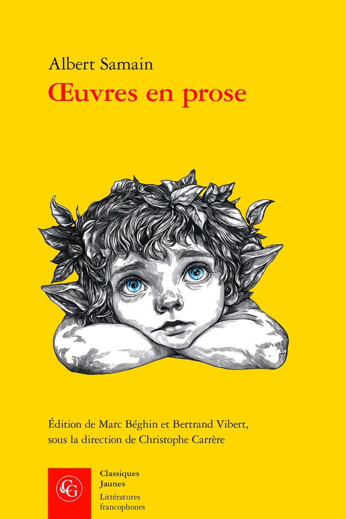 Couverture du livre « Oeuvres en prose » de Albert Samain, librairie Les Contes Infusés à Corte