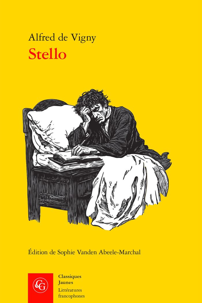 Couverture du livre « Stello » de Alfred de Vigny, librairie Les Contes Infusés à Corte