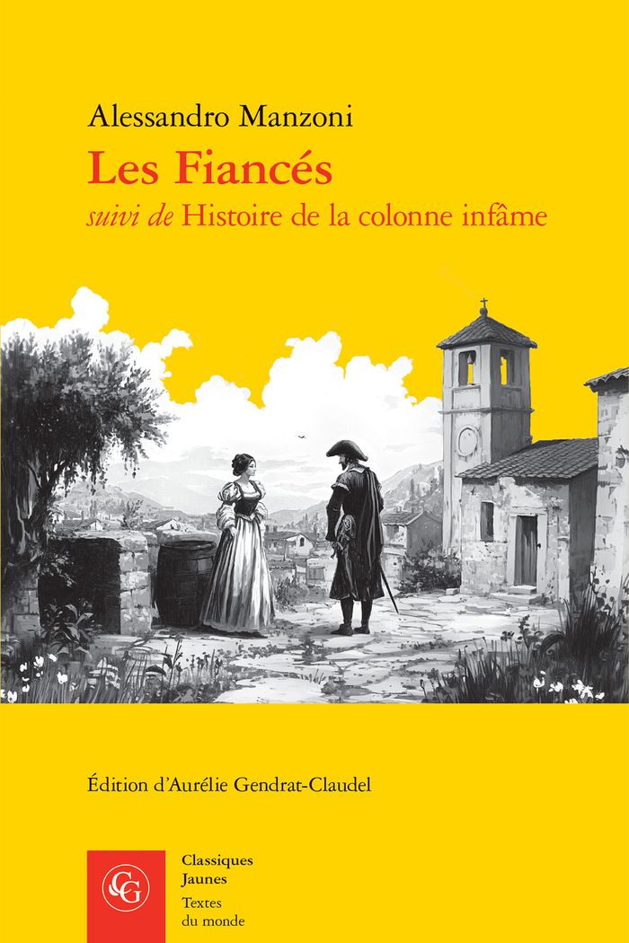 Couverture du livre « Les fiancés » de Alessandro Manzoni, librairie Les Contes Infusés à Corte