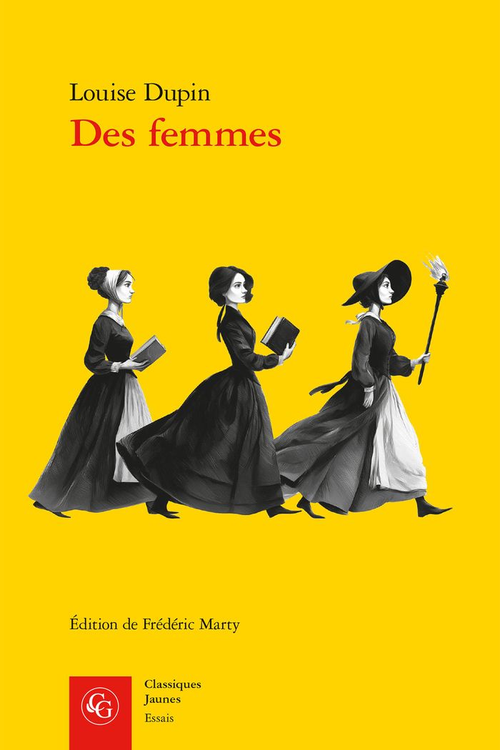 Couverture du livre « Des femmes : observations du préjugé commun sur la différence des sexes » de Louise Dupin, librairie Les Contes Infusés à Corte