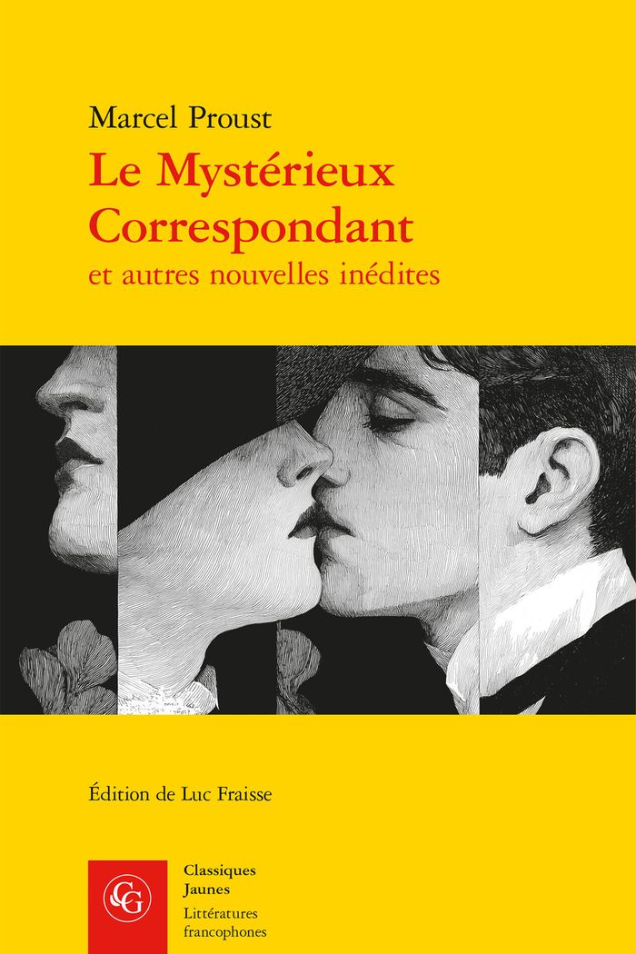 Couverture du livre « Le mysterieux correspondant : et autres nouvelles inédites » de Marcel Proust, librairie Les Contes Infusés à Corte