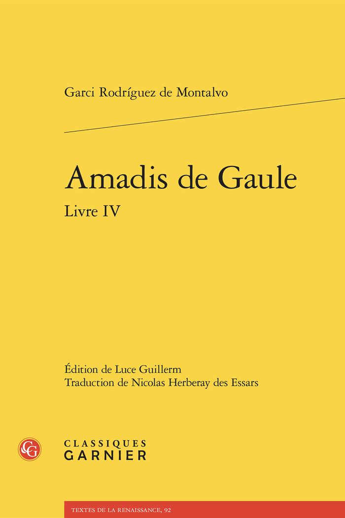 Couverture du livre « AMADIS DE GAULE », librairie Les Contes Infusés à Corte