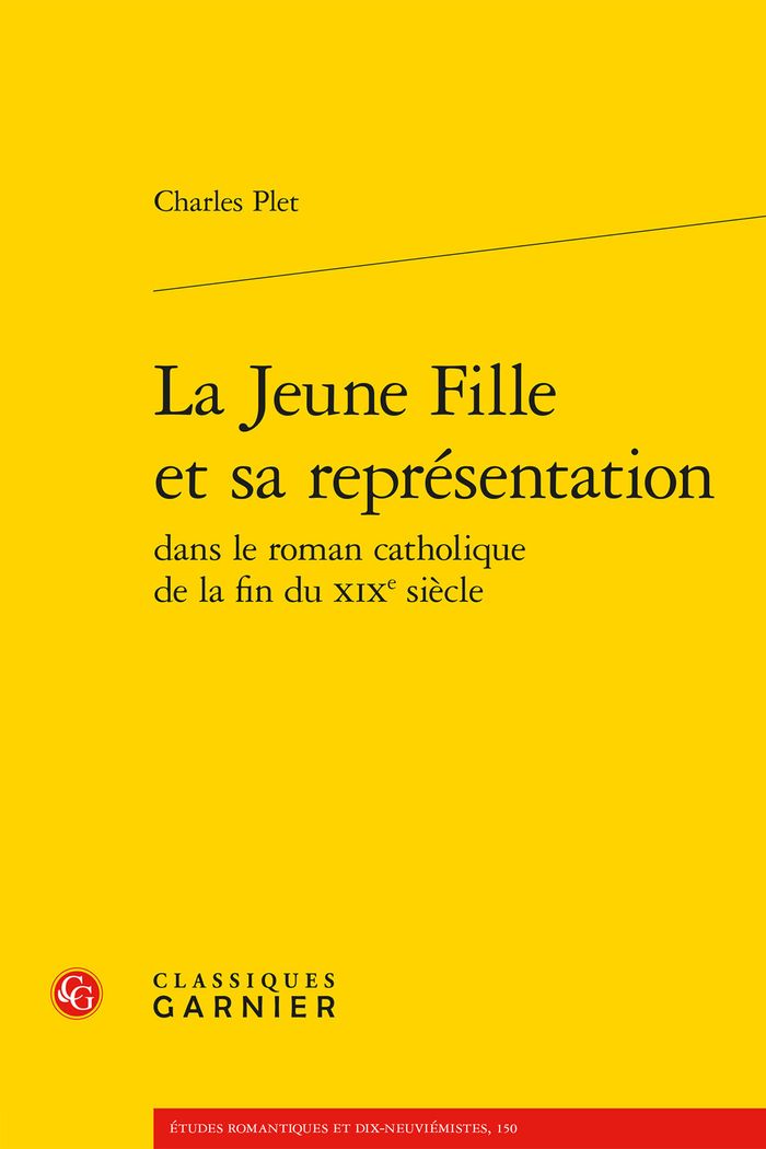 Couverture du livre « LA JEUNE FILLE ET SA REPRESENTATION » de Charles Plet, librairie Les Contes Infusés à Corte