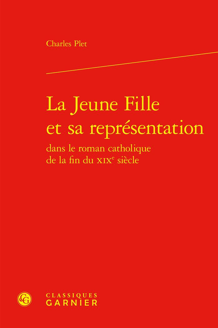 Couverture du livre « LA JEUNE FILLE ET SA REPRESENTATION », librairie Les Contes Infusés à Corte