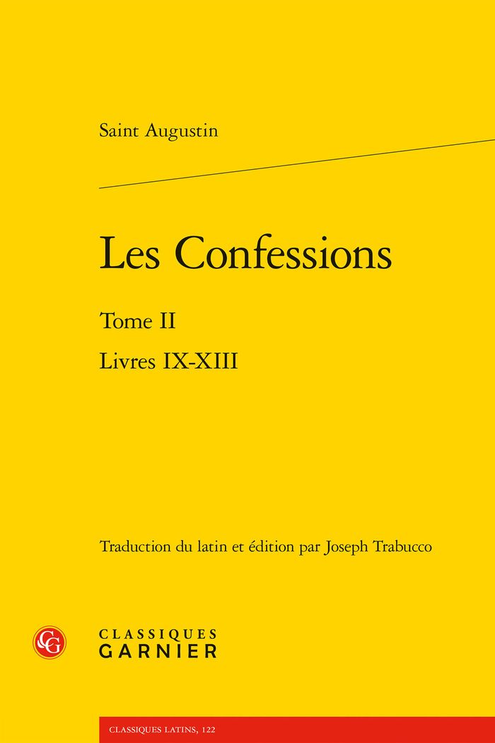 Couverture du livre « Les confessions » de Saint Augustin, librairie Les Contes Infusés à Corte