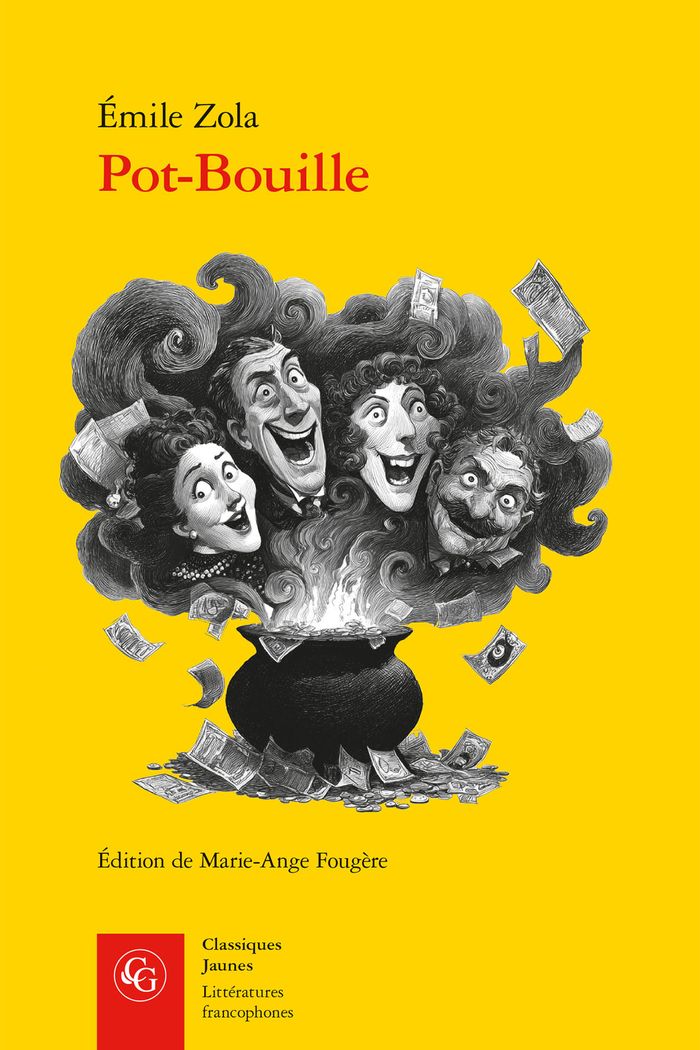 Couverture du livre « Pot-Bouille » de Émile Zola, librairie Les Contes Infusés à Corte