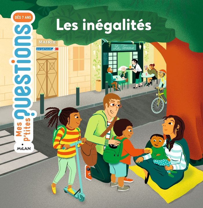 Couverture du livre « Les inégalités » de Pascale Hédelin, librairie Les Contes Infusés à Corte