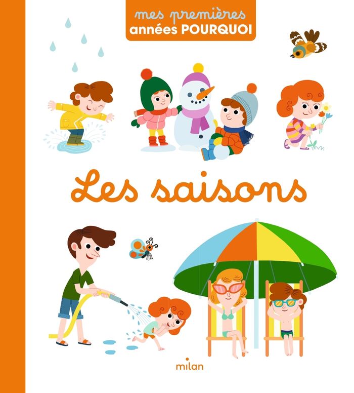 Couverture du livre « Les saisons » de Pascale Hédelin, librairie Les Contes Infusés à Corte