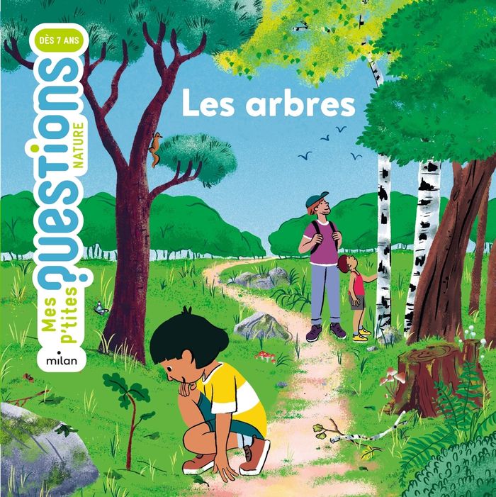 Couverture du livre « Les arbres » de Pascale Hédelin, librairie Les Contes Infusés à Corte