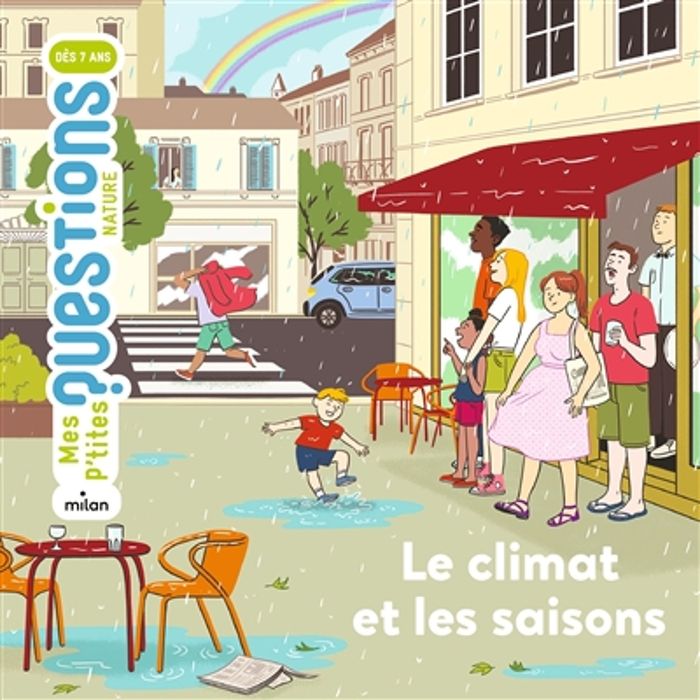 Couverture du livre « Le climat et les saisons » de Pascale Hédelin, librairie Les Contes Infusés à Corte