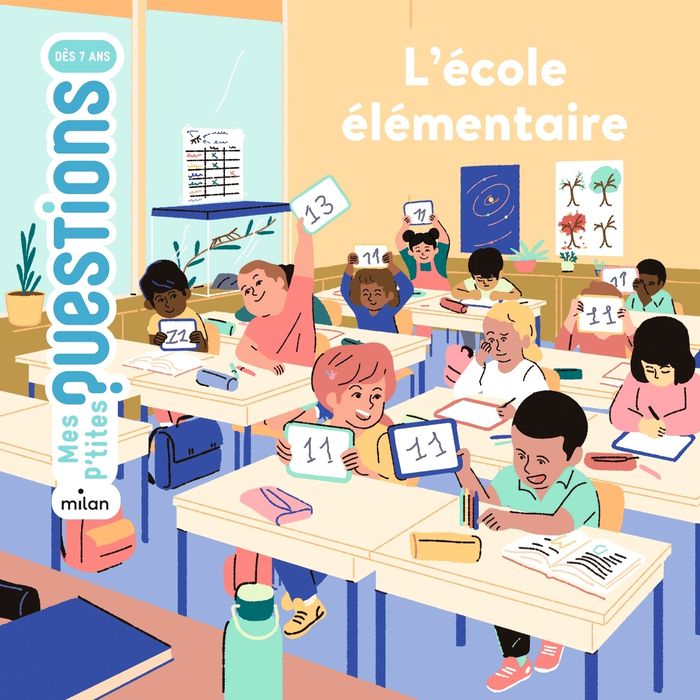 Couverture du livre « L'école élémentaire » de Pascale Hédelin, librairie Les Contes Infusés à Corte