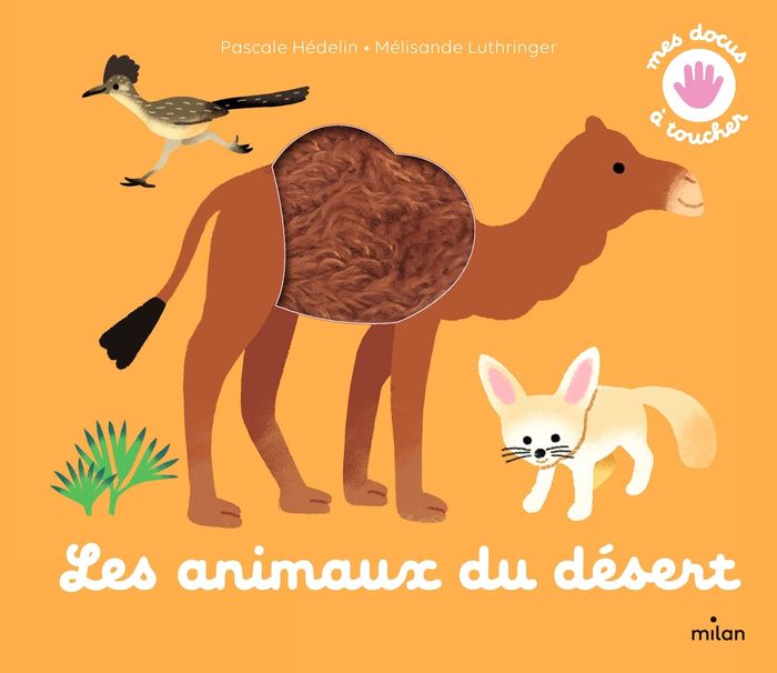 Couverture du livre « Les animaux du désert » de Pascale Hédelin, librairie Les Contes Infusés à Corte