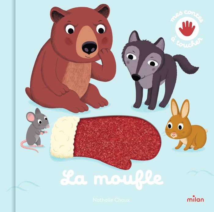 Couverture du livre « La moufle » de Nathalie Choux, librairie Les Contes Infusés à Corte