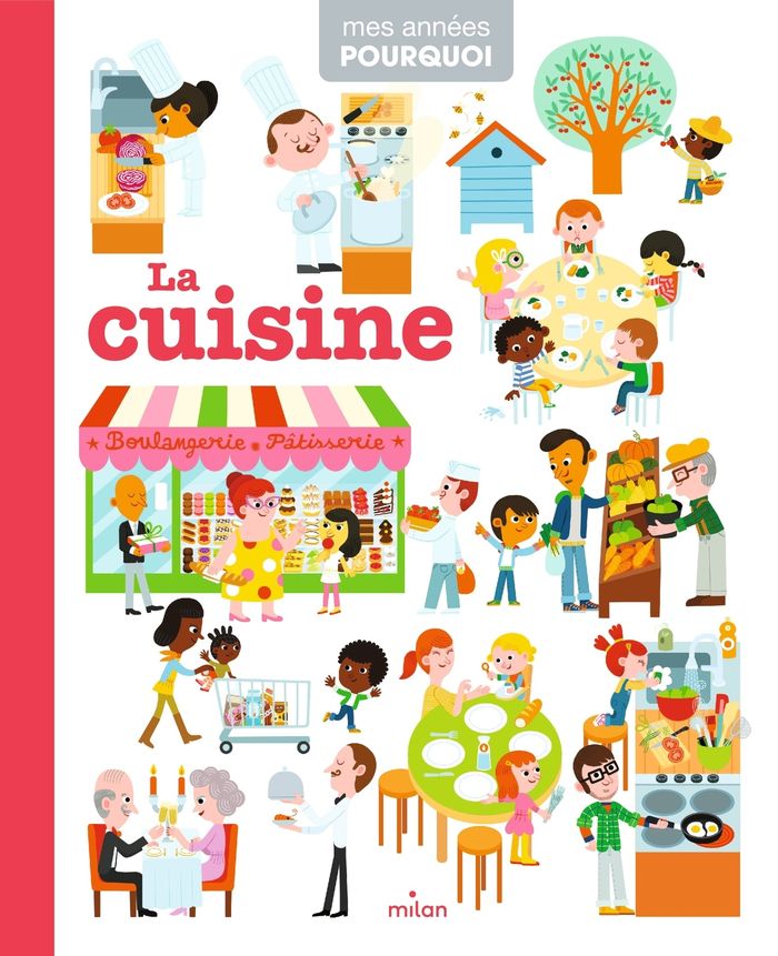 Couverture du livre « La cuisine » de Pascale Hédelin, librairie Les Contes Infusés à Corte