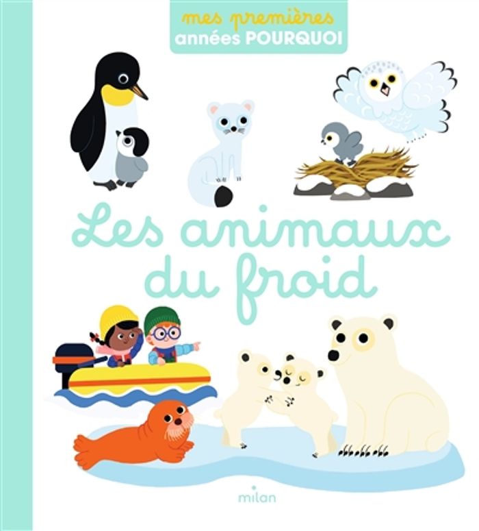 Couverture du livre « Les animaux du froid » de Pascale Hédelin, librairie Les Contes Infusés à Corte
