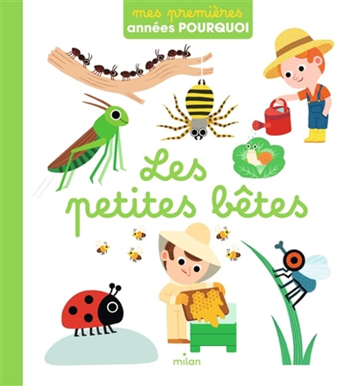 Couverture du livre « Les petites bêtes » de Pascale Hédelin, librairie Les Contes Infusés à Corte