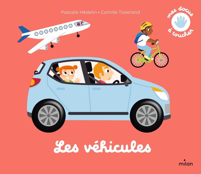Couverture du livre « Les véhicules » de Pascale Hédelin, librairie Les Contes Infusés à Corte
