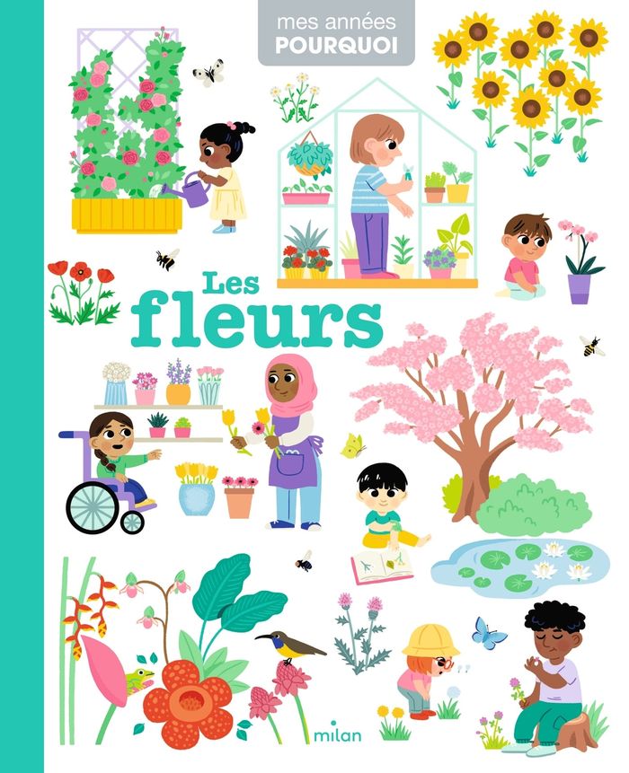 Couverture du livre « Les fleurs », librairie Les Contes Infusés à Corte