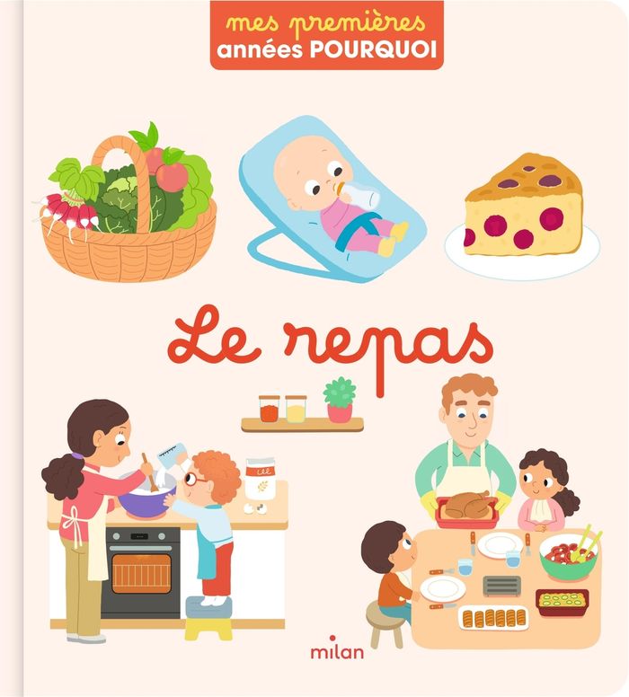 Couverture du livre « Le repas », librairie Les Contes Infusés à Corte